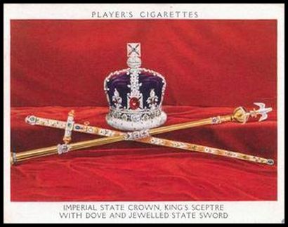 23 Imperial State Crown, King's Sceptre with Dove and Jewelled State Sword